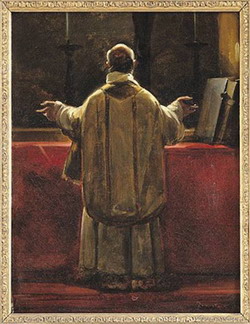 Berockter Pfaffe, François Marius Granet